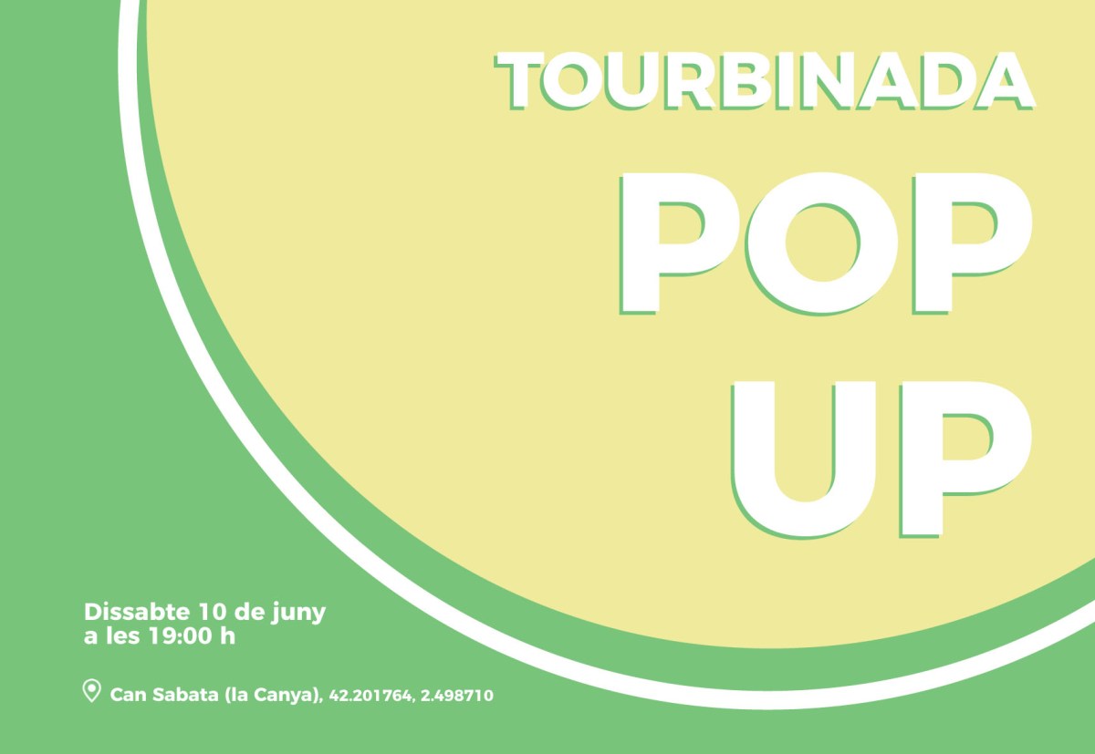 Tourbinada pop up