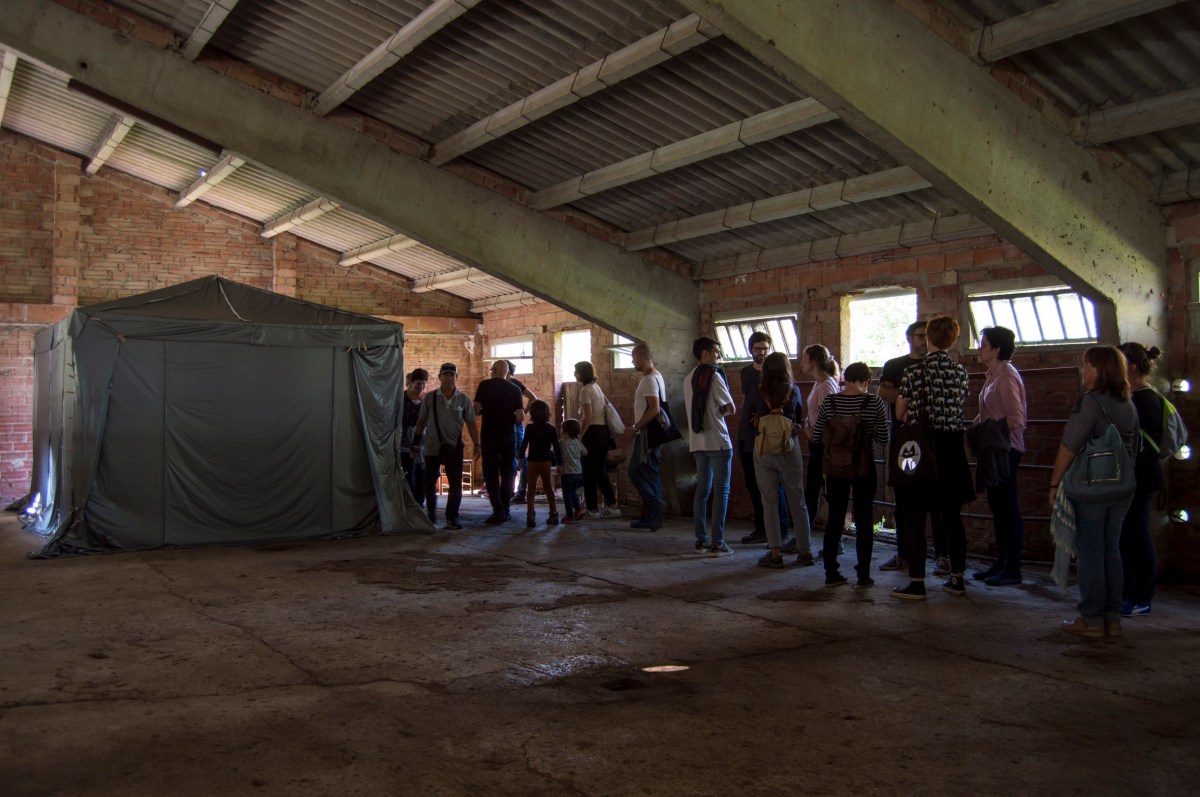 Roc Parés - "Cambra fosca"_Bianyal 2018 (foto Andrea Bolcato)