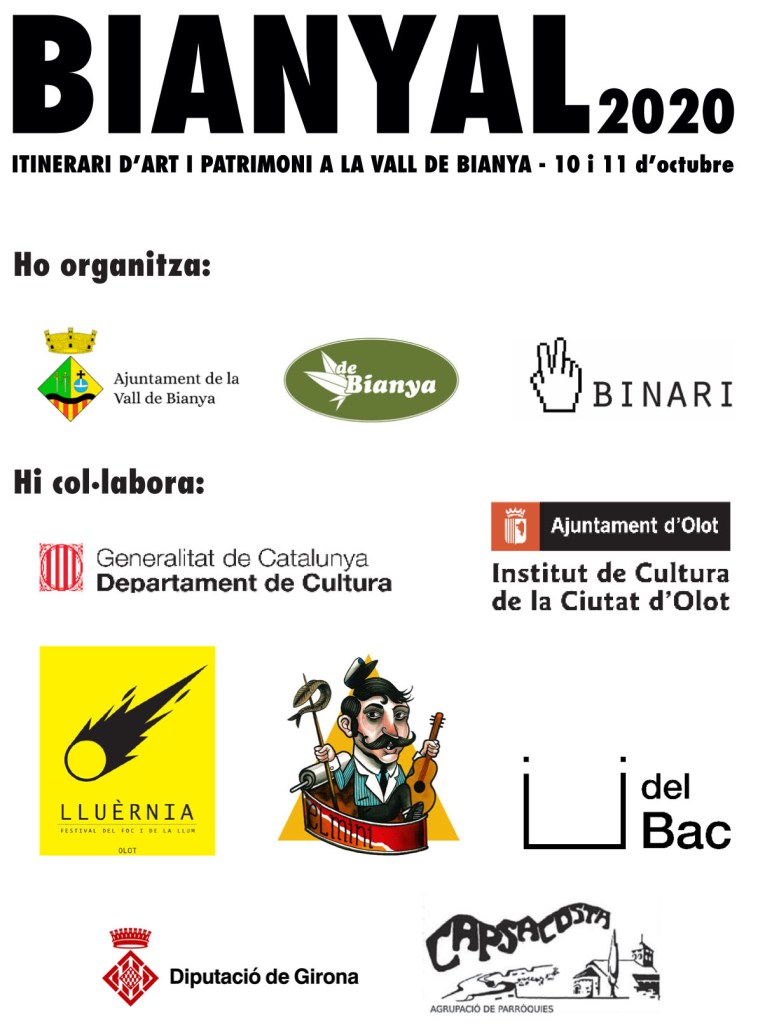 Bianyal 2020 (organitzadors i col·laboradors)