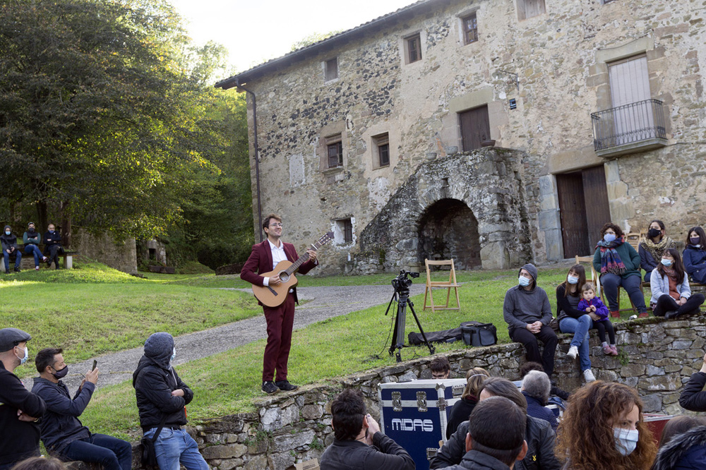 Concert de Guillem Roma. Bianyal 2020 (foto: Luís Delgado)