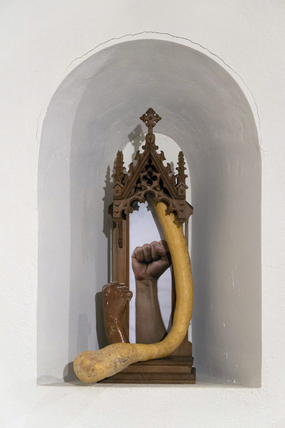 "Contenir i explotar", Víctor Masferrer. Bianyal 2020 (foto: Luís Delgado)