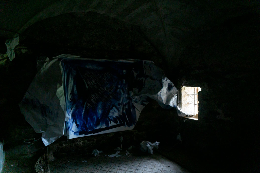 Pintura en descomposició" Xevi Masmitjà (Foto: Luís Delgado)